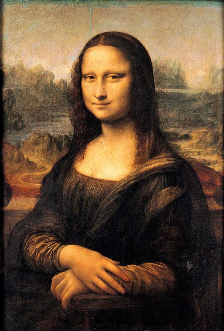 Det verdensberømte Mona Lisa-maleri har fået selskab af en række andre Leonardo da Vinci-værker på kunstmuseet Louvre i Paris. Foto: Polfoto/AP