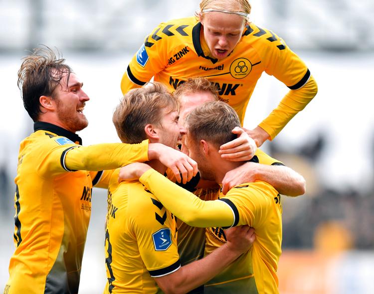 Efter 2 point i de seneste 4 kampe lykkedes det atter AC Horsens at vinde.
   Foto: Ernst van Norde/Ritzau Scanpix