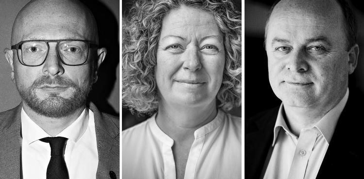 Radio24syv: Programchef Mads Brügger træder ind i radioens ejerkreds, hvis den populære radiostation får lov til at fortsætte som digital radiokanal. Loud: Museumsdirektør Jane Sandberg fra Enigma vil drive den nye radio sammen med Nationalmuseet, flere lokaler radioer og adskillige andre kulturaktører. DK4 Radio: Den tidligere chefredaktør på Nordjyske Medier Per Lyngby søger sammen med tv-stationen DK4 om at få lov til at drive Danmarks nye digitale taleradio.  