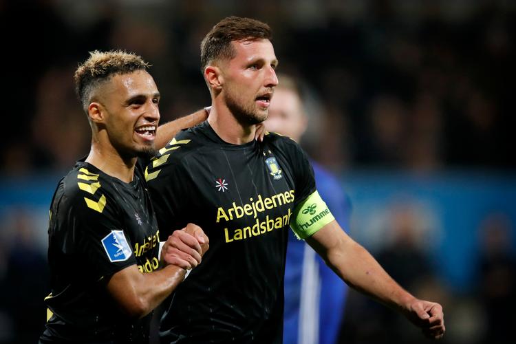 Med to scoringer i Lyngby tilbageerobrede Kamil Wilczek titlen som topscorer fra Ronnie Schwartz.
   Foto: Jens Dresling/POLFOTO