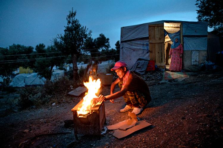 De seneste måneder er et voldsomt stigende antal flygtninge ankommet til Lesbos, Samos og et par andre græske øer. 

 Foto: Jacob Ehrbahn/POLFOTO