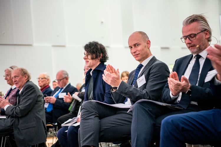 Stephen Kinnock, medlem af det britiske Labour-parti og gift med tidligere statsminister Helle Thorning-Schmidt, var en af talerne ved mandagens brexit-konference i København. Foto: Stine Bidstrup Foto: Stine Bidstrup/ritzau/Stine Bidstrup