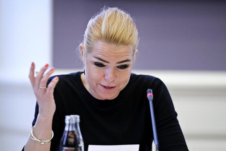 Inger Støjberg deltog i sin tid som udlændinge og integrationsminister i flere samråd om ulovlig instruks om adskillelsen af asyl-ægtepar. Billedet er fra et samråd i oktober 2017. 
   Foto: Jens Dresling/POLFOTO