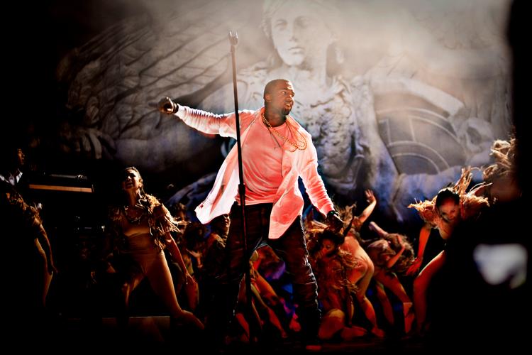 Så er det fredag, hvor du kan høre de nye toner fra Kanye Wests nye album.  Foto: Kreutzmann Nanna/POLFOTO