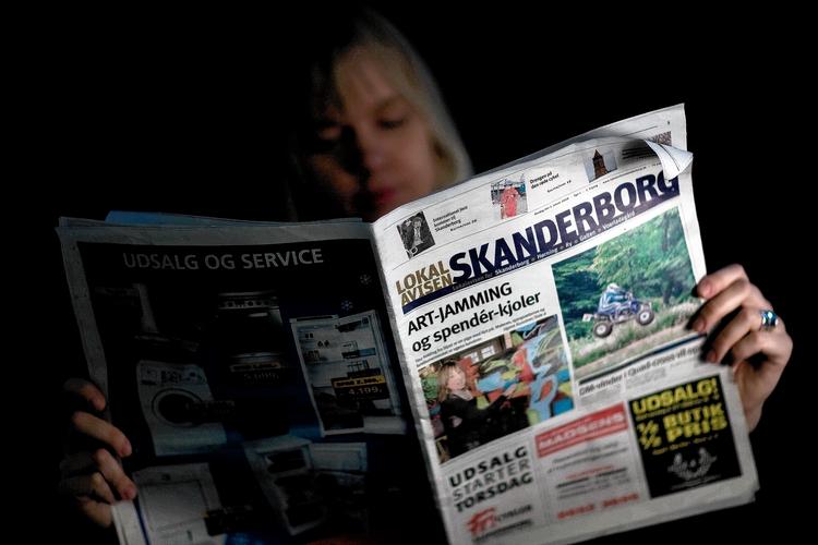 Antallet af ugeaviser med reelt journalistisk indhold er reduceret markant i de seneste år. Arkivfoto: Casper Dalhoff/Ritzau Scanpix