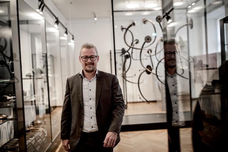Nationalmuseet med direktør Rane Willerslev i spidsen skal ifølge Louds ansøgning bidrage til programmet ’Historien i nutid’ på den nye radiokanal. Foto: Miriam Dalsgaard/POLFOTO