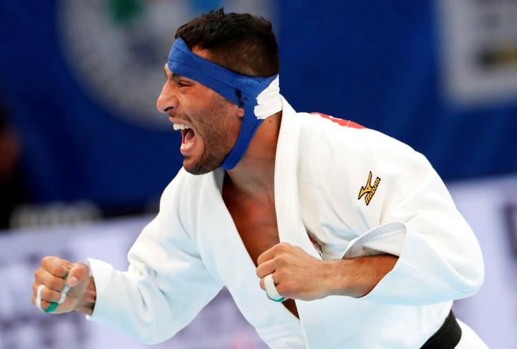 Det iranske judoforbund mener ikke, man skal stole på Saeid Mollaei (foto), der har fortalt, at han blev tvunget til at tabe VM-semifinalen for at undgå at møde en israelsk deltager.   Foto: Kim Kyung Hoon/Ritzau Scanpix