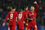 Liverpools to første mål blev scoret af Alex Oxlade-Chamberlain, og især det andet, sparket ind med højre yderside, var seværdigt. Foto: Paul Childs/Ritzau Scanpix