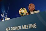 Fifa-præsident Gianni Infantino har gennem flere år arbejdet på det nye klub-VM.  Foto: Hector Retamal/Ritzau Scanpix