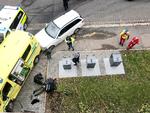
  Her overmander betjente den mand, der forinden havde stjålet en ambulance og påkørt flere personer i Oslo. Foto: Ntb Scanpix/Ritzau Scanpix