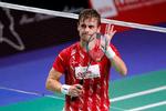I 2014 vandt Hans-Kristian Vittinhgus, da han første gang mødte Kento Momota, men siden har japaneren vundet alle otte indbyrdes kampe, blandt andet fire gange i 2019.
   Foto: Jens Dresling/POLFOTO
