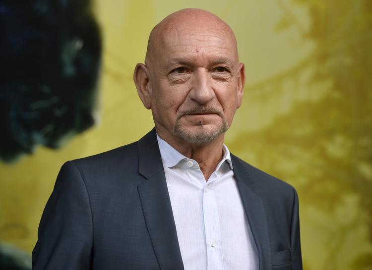 Billedet her er af skuespiller, Ben Kingsley, og IKKE af den mistænkte i sagen om tyveri af designerpelse. Men der skulle ifølge politiet være en vis lighed mellem den mistænkte og skuespilleren. Foto: Hannah Mckay/Ritzau Scanpix