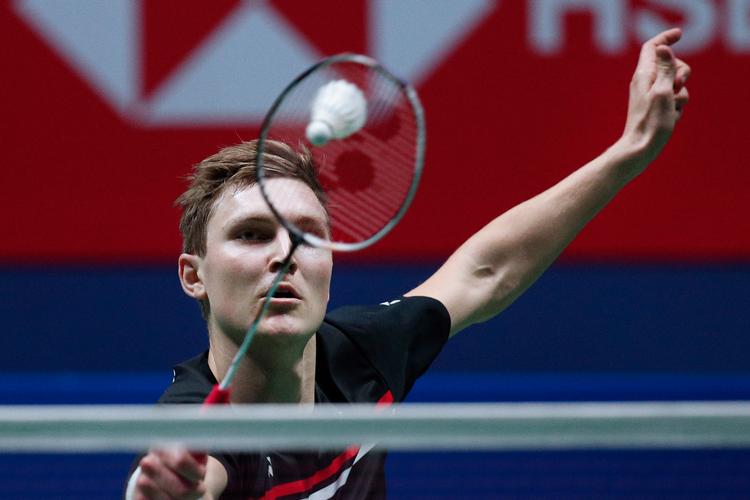 Viktor Axelsen har ikke været helt tilfreds med sin form på det seneste, men fredag leverede han varen ved French Open-kvartfinalen.   Foto: Yoan Valat/Ritzau Scanpix