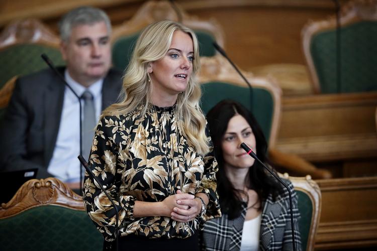 Pernille Vermund fotograferet ved Folketingets åbningsdebat i begyndelsen af måneden.  Foto: Jens Dresling/POLFOTO