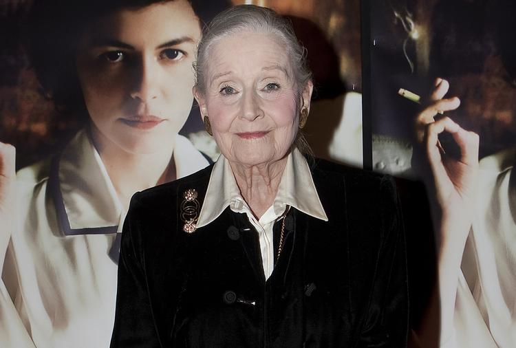 Didder Rønlund ses her til premieren på filmen 'Coco før Chanel' i 2009. Hun var legendarisk i modebranchen og blev 93 år. 
   Foto: Mogens Flindt/POLFOTO