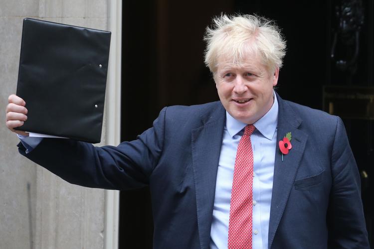 Briterne går til valg 12. december. Boris Johnson vandt endelig en sejr i Underhuset - og opløste det. (Photo by ISABEL INFANTES / AFP) Foto: Isabel Infantes/Ritzau Scanpix