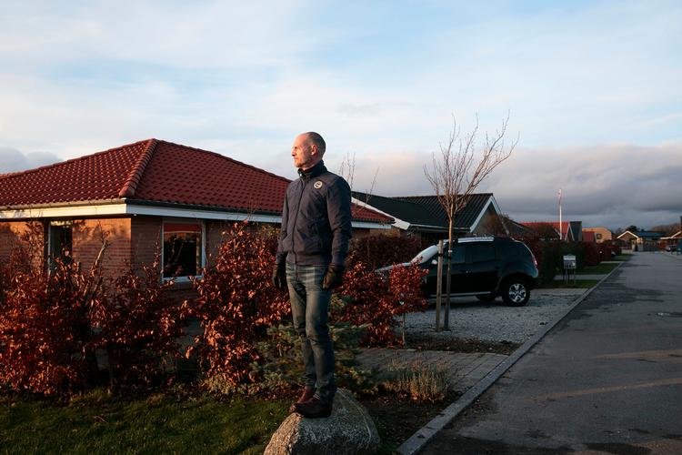 Kenneth von Müllen har mistet respekten for Skat, som afviser klager over, at beboerne på villavejen i Frederikssund betaler vidt forskellig skat af ens ejendomme. Arkivfoto.   Foto: Miriam Dalsgaard/POLFOTO