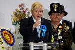 Da han endnu var borgmester i London, vandt Boris Johnson komfortabelt ude i Uxbridge and South Ruislip. Nu udfordres han af unge Ali Milani.  Foto: Peter Nicholls/Ritzau Scanpix