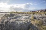 Skagen er udsat for 'klithærværk' på fredet strandomåde ved Skagen Sønderstrand. Den eller de personer, der står bag er endnu ikke fundet. Foto: Sø?ren Schnoor/Ritzau Scanpix