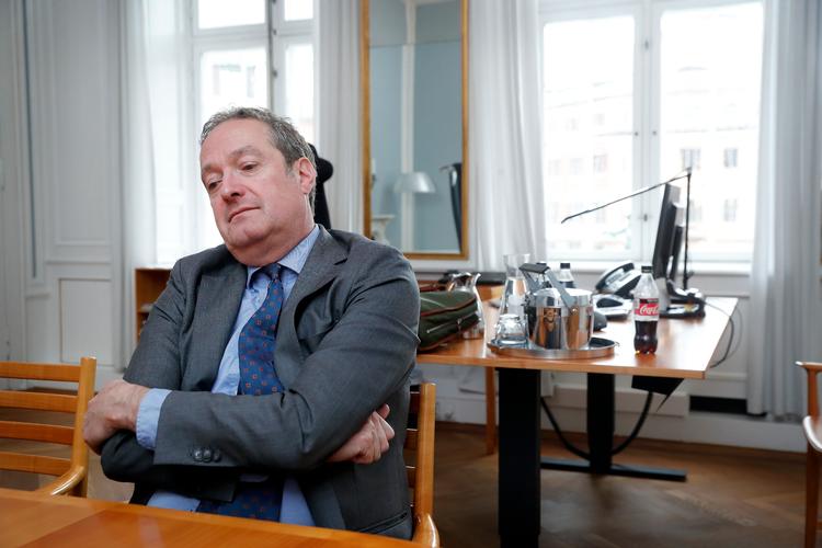 Danske Bank skal drives på en bæredygtiog, etisk og transparent måde, siger bankens direktør Chris Vogelzang
   Foto: Jens Dresling/POLFOTO