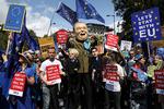 Mange EU-tilhængere i Storbritannien ser Nigel Farage som en dukkefører for Brexit-fløjen i britisk politik. Efter at have trukket sig fra valget kan han nu rejse rundt og presse de andre politikere endnu mere.    Foto: Kevin Coombs/Ritzau Scanpix