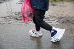 34 procent af danskerne siger, at de aldrig køber plastikposer, når de handler. Foto: Thomas Borberg/POLFOTO