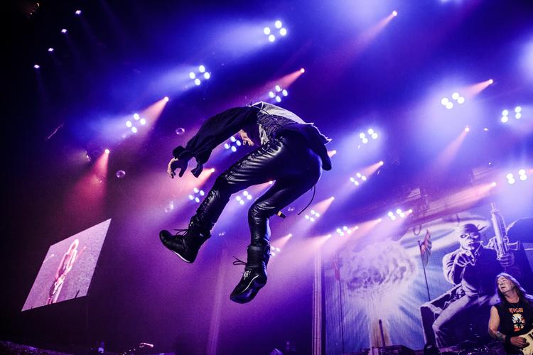Det legendariske britisk metalband Iron Maiden bliver et af hovednavnene på metalfestivalen Copenhell, der finder sted på Refshaleøen 17.-20. juni 2020.  
   Foto: Per Lange/Ekstra Bladet