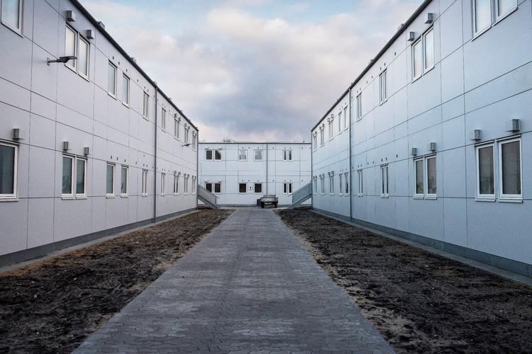 Udrejsecenter Kærshovedgård er, som navnet antyder, et center for folk, der ikke har opholdstilladelse i Danmark og derfor skal udrejse. Foto: Joachim Ladefoged/POLFOTO