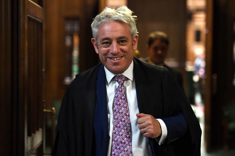 John Bercow forlader parlamentet ved næste valg den 12. december. Han har repræsenteret de konservative siden 1997. Foto: Jessica Taylor/Ritzau Scanpix