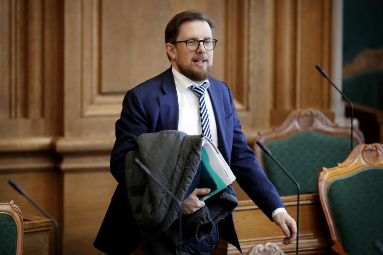 LA-udbryderen Simon Emil Ammitzbøll-Bille står bag det nye parti Fremad.  Foto: Jens Dresling/POLFOTO