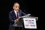 Den franske forfatter og journalist Éric Zemmour lægger ikke skjul på sine indvandrerfjendske og antimuslimske holdninger, når han optræder på tv-kanalen CNews, ligesom også homoseksuelle får nogle drøje hug af ham.     
   Foto: Benoit Tessier/Ritzau Scanpix