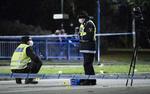 Politi undersøger et gerningssted i Malmø efter skyderi, hvor en mand blev dræbt. Det skete i den første weekend af november. I denne weekend er endnu en mand skuddræbt. (Arkivfoto) Foto: 50090 Johan Nilsson/tt/Ritzau Scanpix
