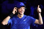 Den 18-årige italiener Jannik Sinner har fået et eventyragtigt gennembrud sidst på sæsonen, og han har potentiale til noget stort på ATP Tour de kommende år.
   Foto: Marco Bertorello/Ritzau Scanpix