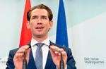 Den 33-årige Sebastian Kurz er leder af det største parti i Østrig, det konservative ÖVP. Han annoncerede mandag, at han officielt vil indlede regeringsforhandlinger med De Grønne.
Foto:  JOE KLAMAR / AFP   Foto: Joe Klamar/Ritzau Scanpix
