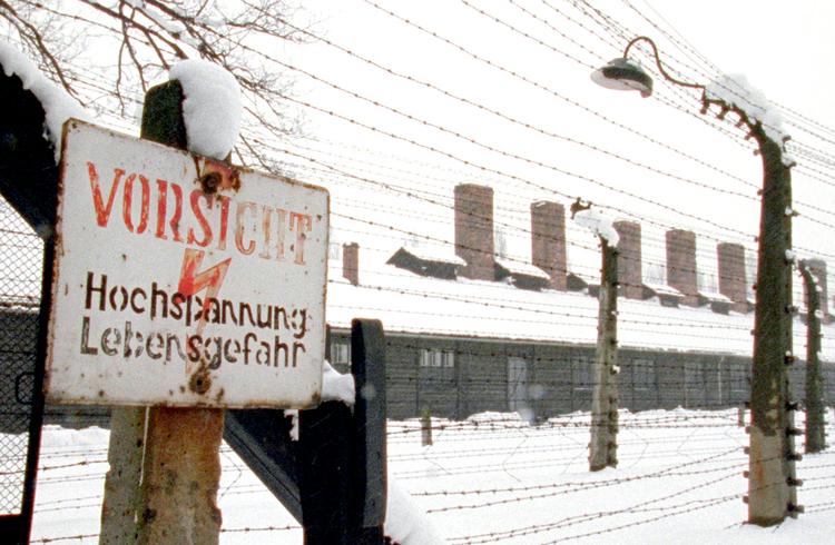 Billede fra Auschwitz. Koncentrationslejren Auschwitz-Birkenau var den lejr, hvor flest mennesker blev slået ihjel under Anden Verdenskrig.  