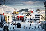 
   Tirsdag blev vejret mere normalt i Nuuk, på godt og ondt. Men de politiske vinde ændrer sig med hast i disse måneder.
   Foto: Martin Lehmann/POLFOTO