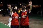Borgere i Hongkong har tidligere brugt fodbold som platform til protester.  Foto: Jorge Silva/Ritzau Scanpix
