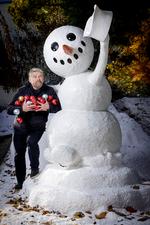 Stig Rossen synger i år atter julekoncerter, som han selv efter 25 år nyder. Det handler nemlig om at nyfortolke det bestående.  Foto: Mads Nissen/POLFOTO