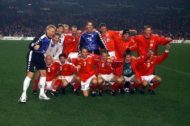 1999. 5-0 og 3-0 vandt Danmark med over Israel i playoffkampene til EM.
   Foto: Finn Frandsen/POLFOTO