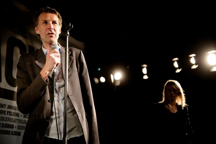 Jon Stephensen fra Aveny-T er ikke begejstret for Folketeatrets opsætning af 'Skatteøen'. Foto: Lasse Kofod/POLFOTO