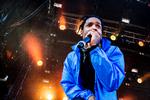 Asap Rocky spillede i år på Northside i Aarhus. Kort tid efter spillede han i Stockholm, og det var her, han og hans venner slog en 19-årig mand ned, som de mente var provokerende og aggressiv.  Foto: Janus Engel/POLFOTO