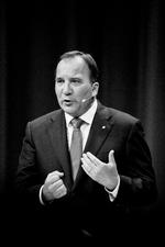 
 Stefan Löfven bliver mødt med hård kritik på grund af hans håndtering af bandekriminalitet. .


   Foto: Janus Engel/POLFOTO