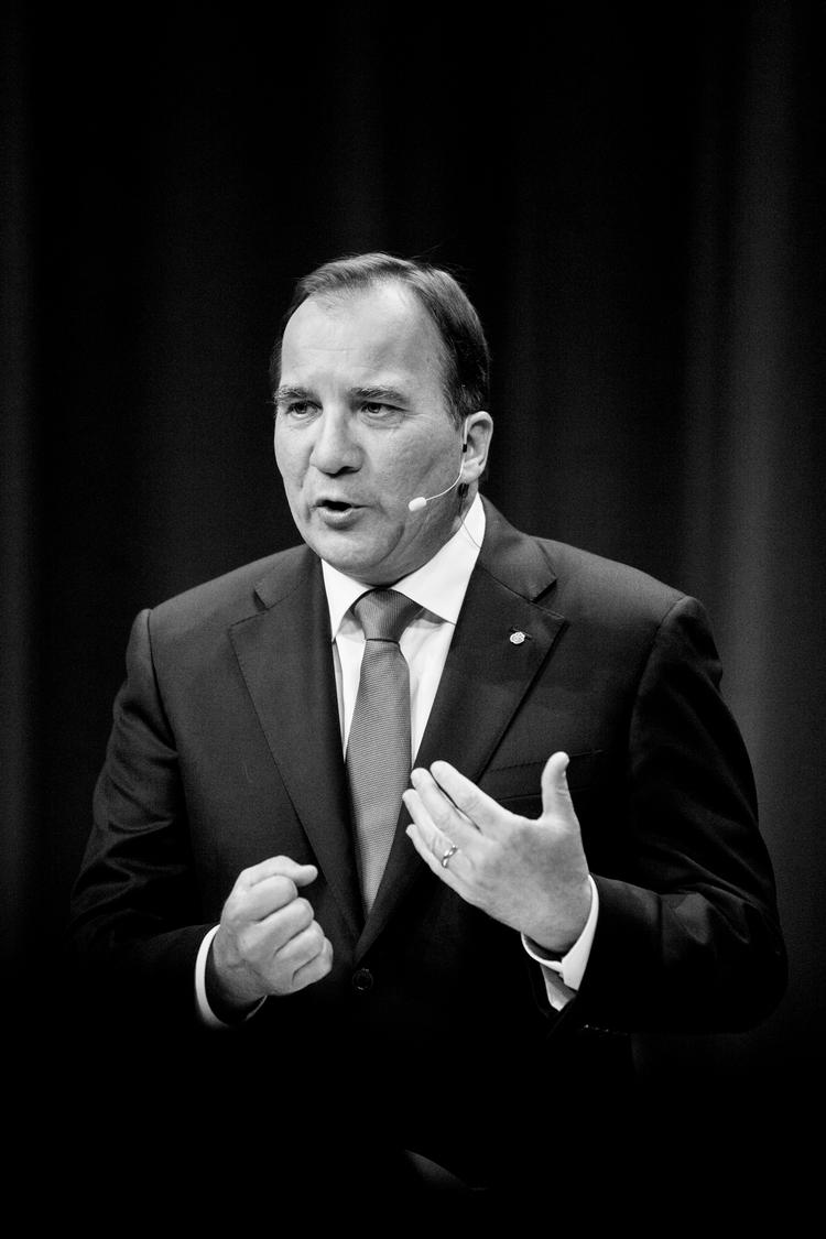 
 Stefan Löfven bliver mødt med hård kritik på grund af hans håndtering af bandekriminalitet. .


   Foto: Janus Engel/POLFOTO