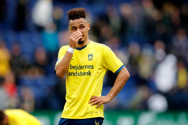 Brøndby havde forventet at tjene et pænt millonbeløb ved at sælge profilen Hany Mukhtar i 2019, men det blev aldrig til noget og har påvirket klubbens blodrøde regnskab. Først i 2020 bliver han solgt til en klub i USA.  Foto: Jens Dresling
