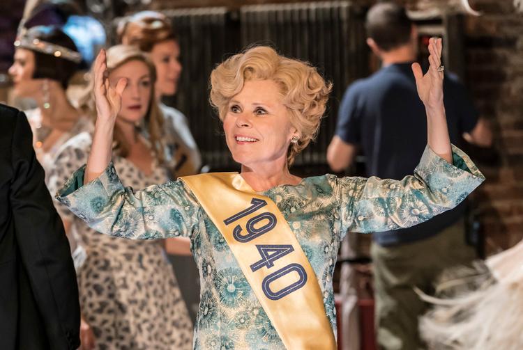 Imelda Staunton fotograferet på National Theatre i London.  Foto: Johan Persson/Ritzau Scanpix