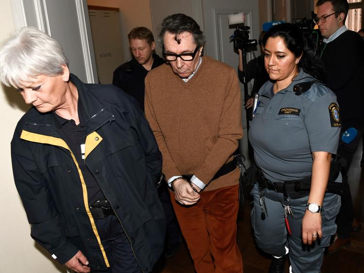 Jean-Claude Arnault var gift med akademimedlemmet Katarina Frostenson. Han fik senere to et halvt års fængsel for voldtægt. Flere vidner fortæller, at Arnault var stærkt grænseoverskridende, selv om Frostenson overværede det. Foto: Jonas Ekstrome/Ritzau Scanpix