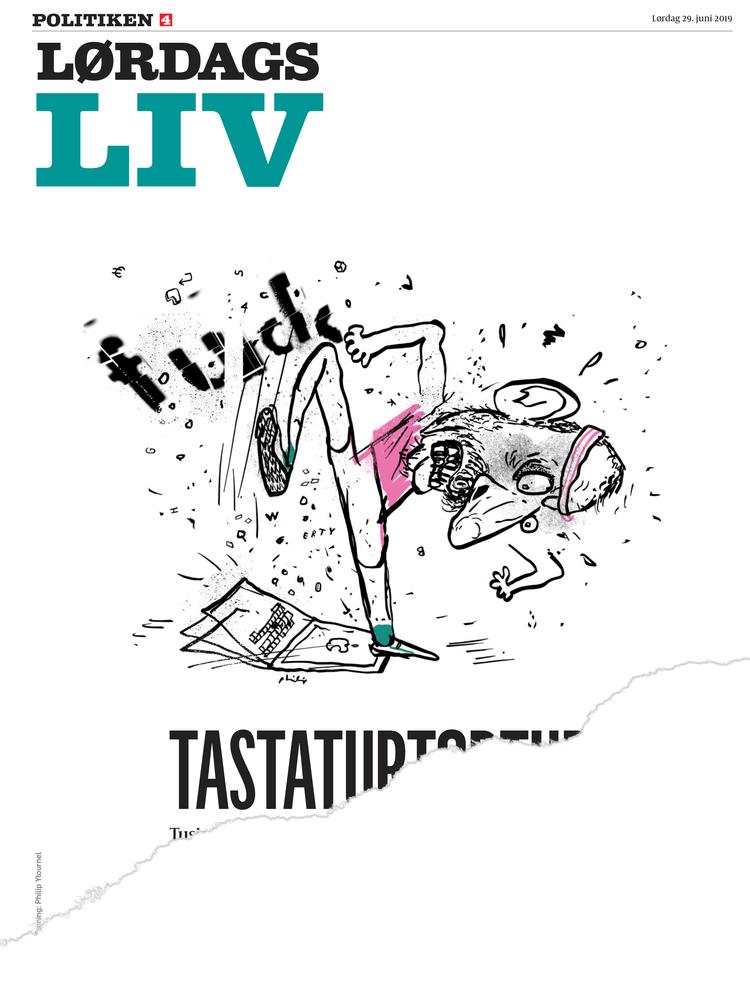 Politikens journalist mærkede på egen krop, hvor frustrerende det er at have en computer, hvor mellemrumstasten ikke virker. Det er - mildest talt - til at blive vanvittig af. Artiklen er fra juni. 