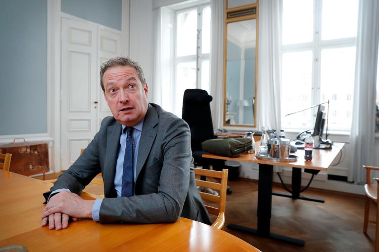 Hollandske Chris Vogelzang er ny direktør for Danske Bank, og er formentlig en af de fire chefer i banken, som er ansat på forskerordningen. Hans grundløn er på 15 millioner kroner. Foto: Jens Dresling/POLFOTO