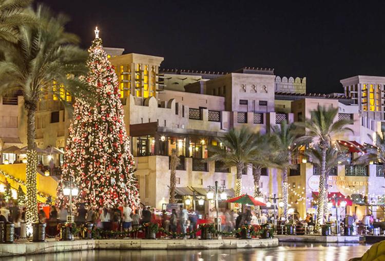 Julemarkedet i Madinat Jumeirah er kun et af Dubais mange   og velbesøgte. Foto: What's On in Dubai
