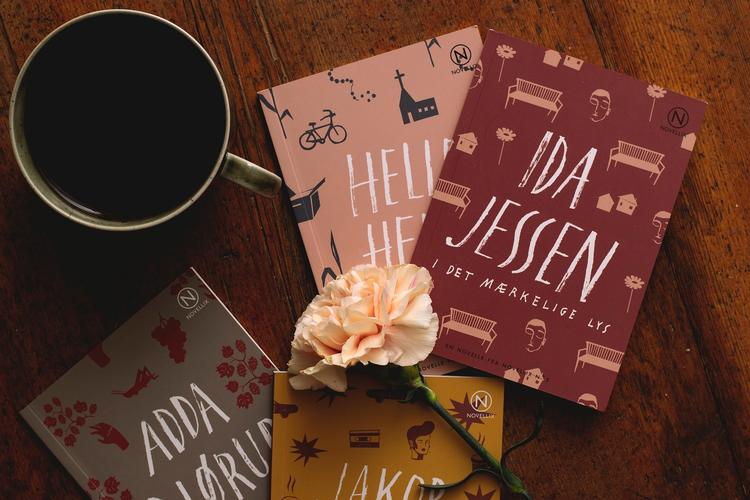 Forlaget Novellix sælger på singles og æsker med fire korte læseoplevelser. Den første kollektion på dansk er netop udkommet. Pr-foto 